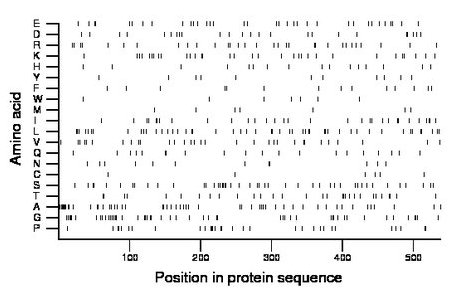 amino acid map