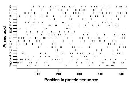 amino acid map