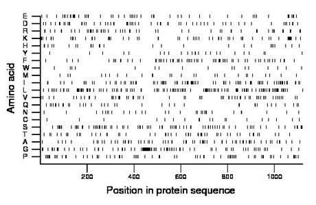 amino acid map