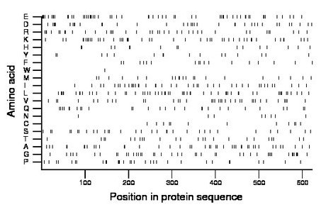 amino acid map