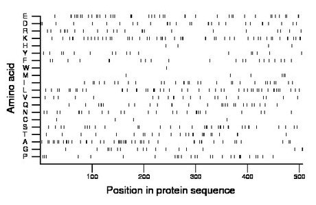 amino acid map