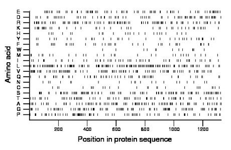amino acid map