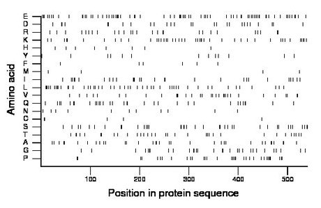 amino acid map