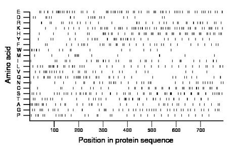 amino acid map
