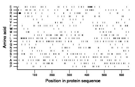 amino acid map