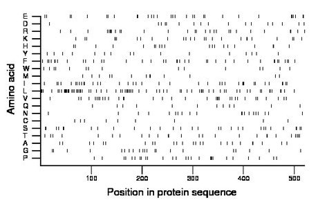 amino acid map