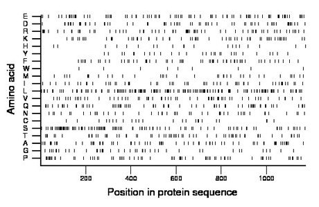 amino acid map