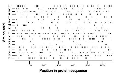 amino acid map