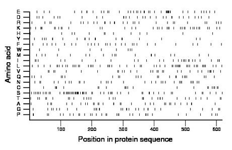 amino acid map