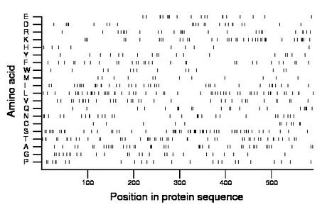amino acid map