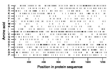 amino acid map