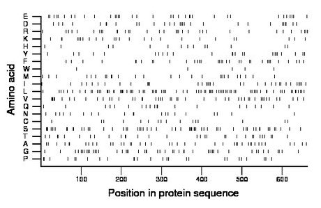 amino acid map