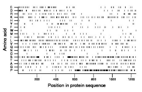 amino acid map