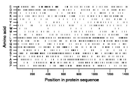 amino acid map