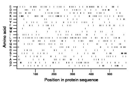 amino acid map