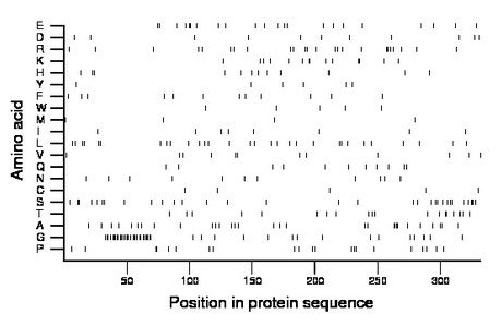 amino acid map