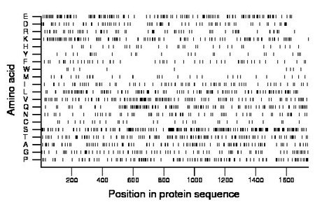 amino acid map