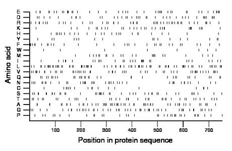 amino acid map