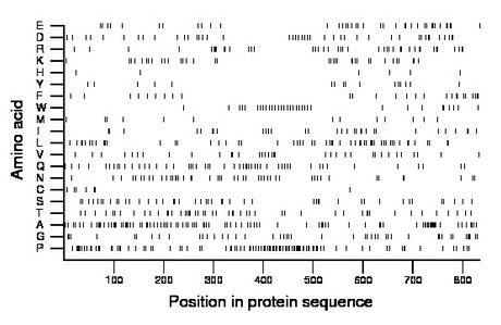 amino acid map