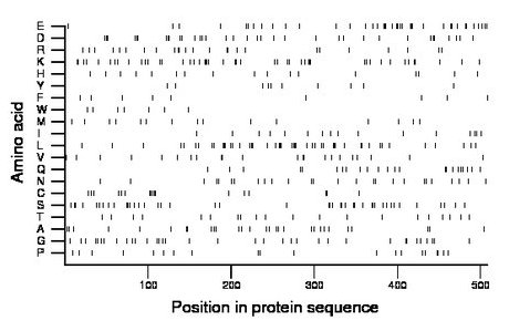 amino acid map