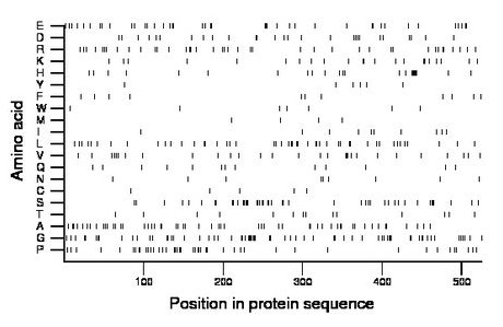 amino acid map