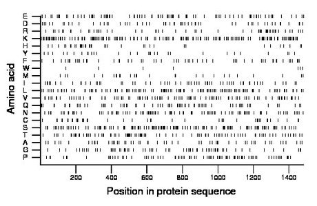 amino acid map