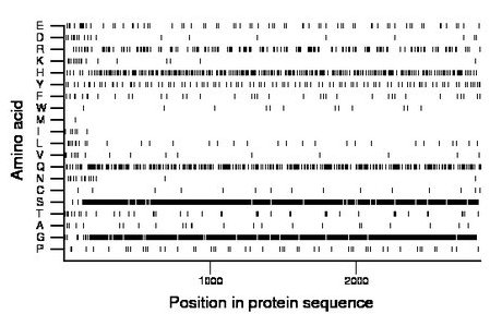 amino acid map