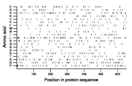 amino acid map