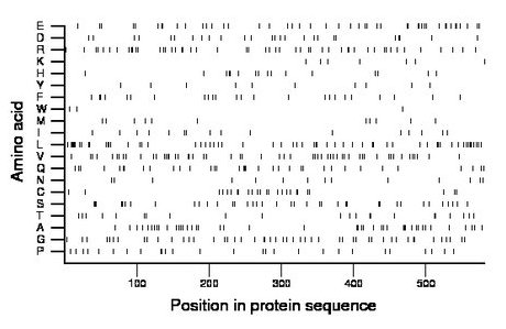 amino acid map
