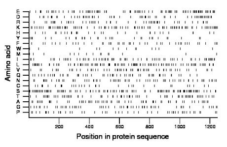 amino acid map