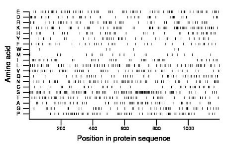 amino acid map