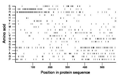 amino acid map