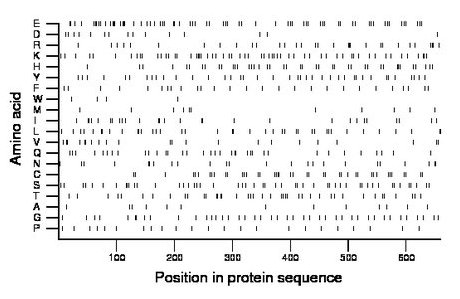 amino acid map