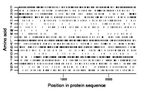 amino acid map