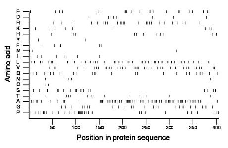 amino acid map