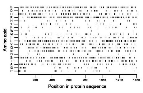 amino acid map