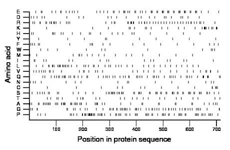 amino acid map