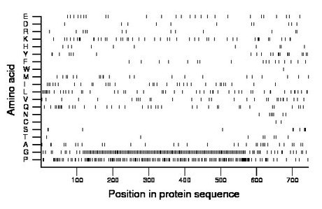 amino acid map