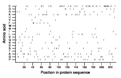 amino acid map